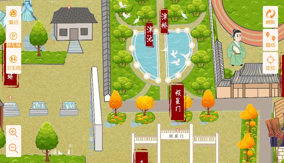 德清手绘地图景区语音讲解导览系统：智慧景区建设的基石